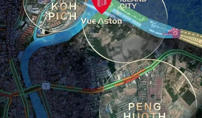 Vue Aston set to open simultaneously with bridge connecting Koh Pich and Koh Norea